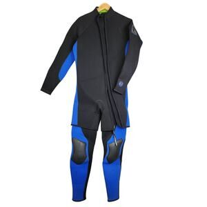 Oneill Mens 2 Piece Scuba Wetsuit Size XL Farmer John & Shorty Neoprene Vintage